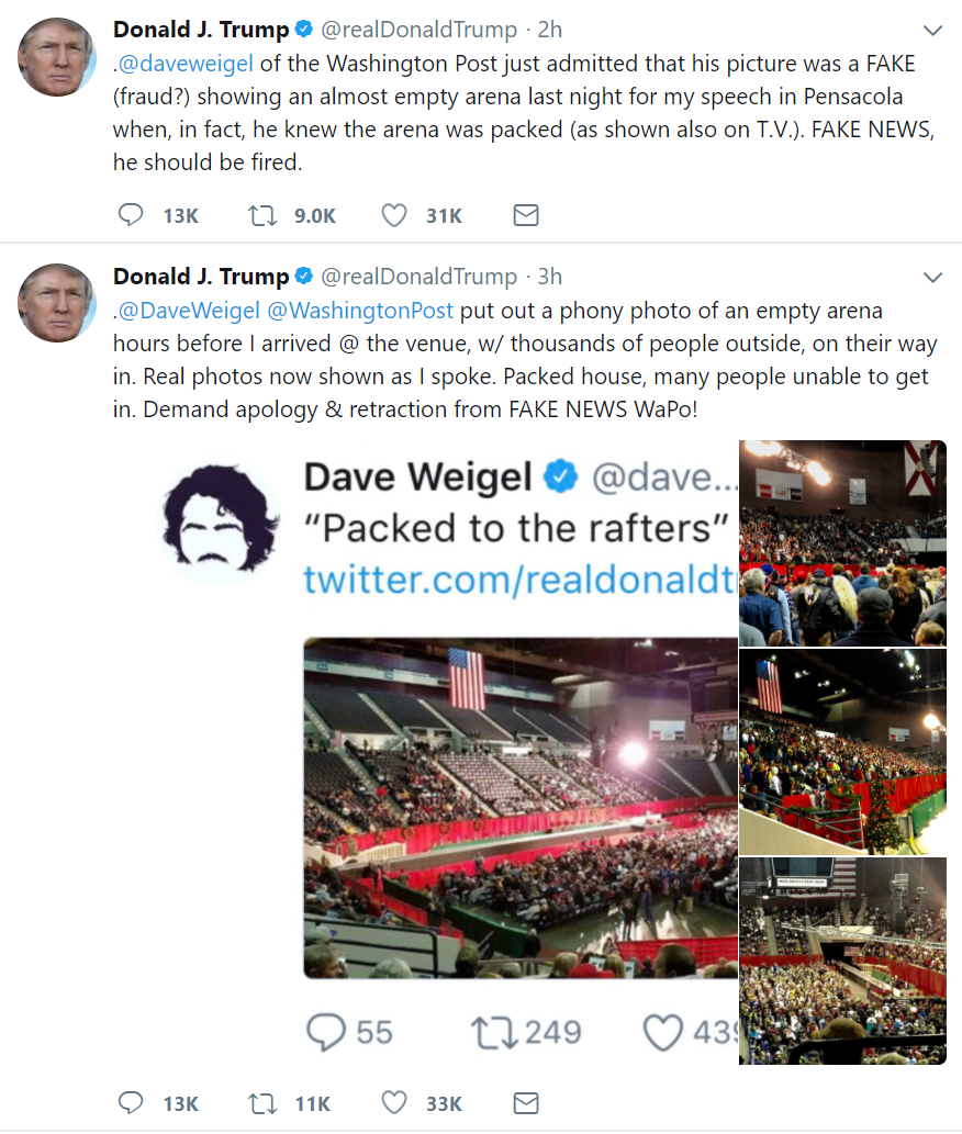 Trump vs Dave Weigel